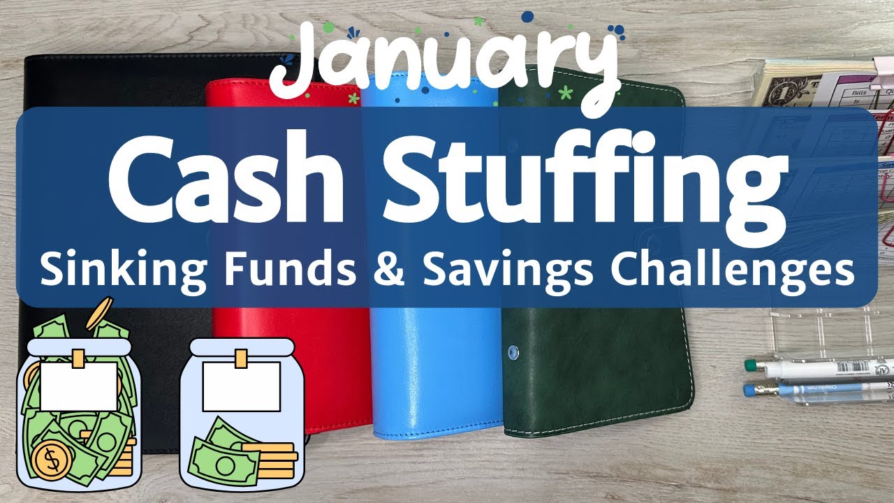 💵 CASH STUFFING Sinking Funds & Savings Challenges | January Paycheck #2 | 2026