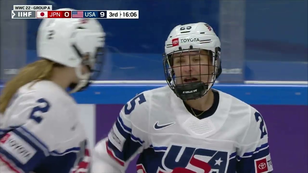 2022 Women's Worlds | U.S. Opens With 10-0 Win Over Japan