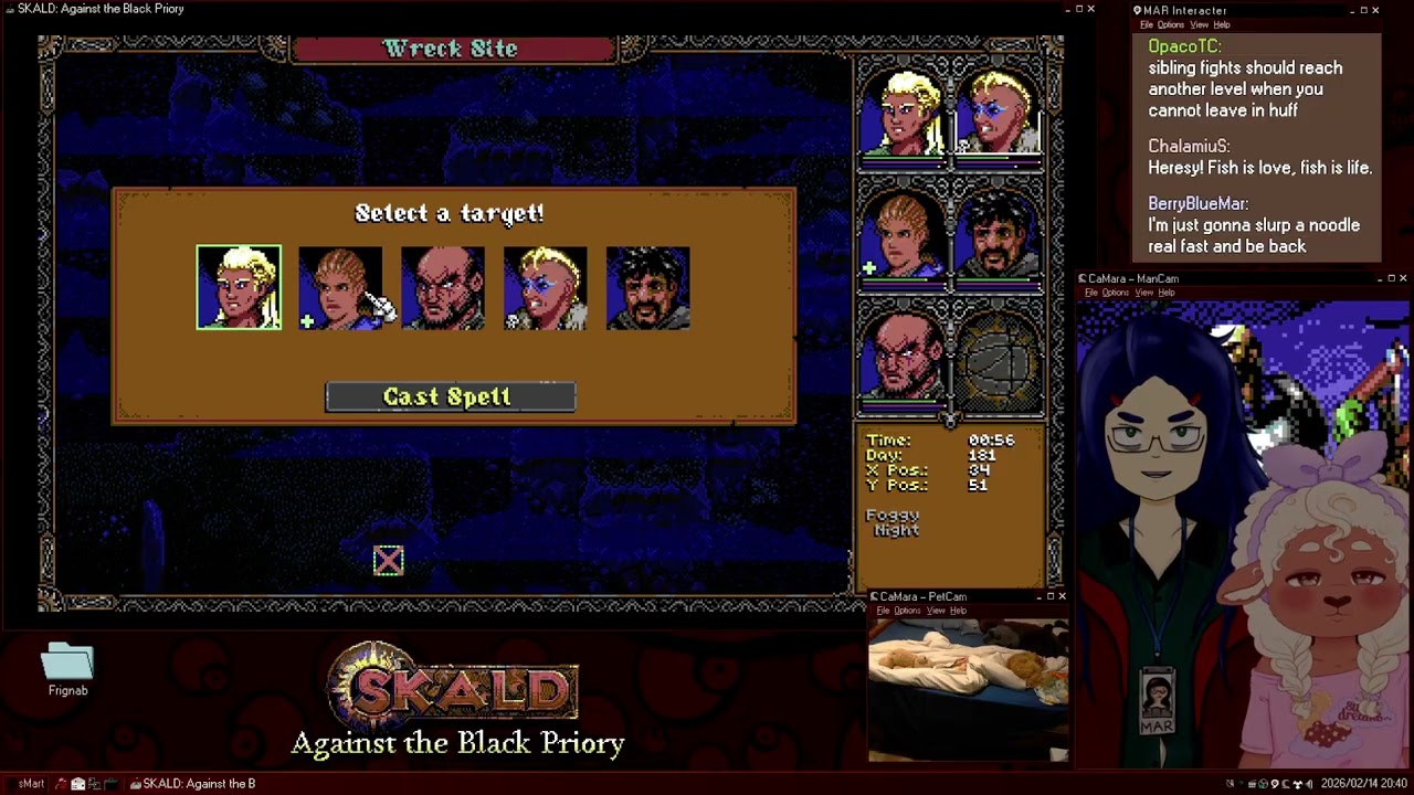 [SKALD: Against the Black Priory][4] Love(craft) is in the air tonight! w/ @Cinnaminnies