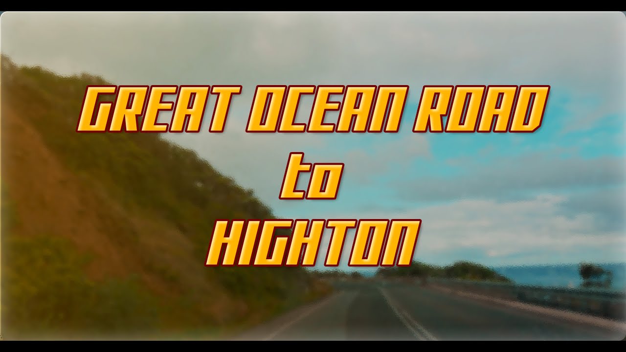 Great Ocean Road to Highton | Geelong | 4k