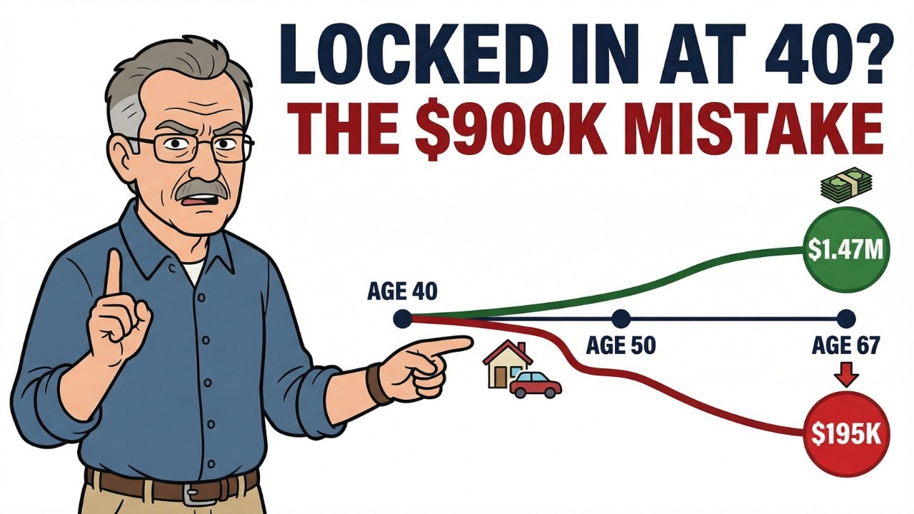 The Lifestyle Lock-In Trap: Why Your 40s Cost You $900,000