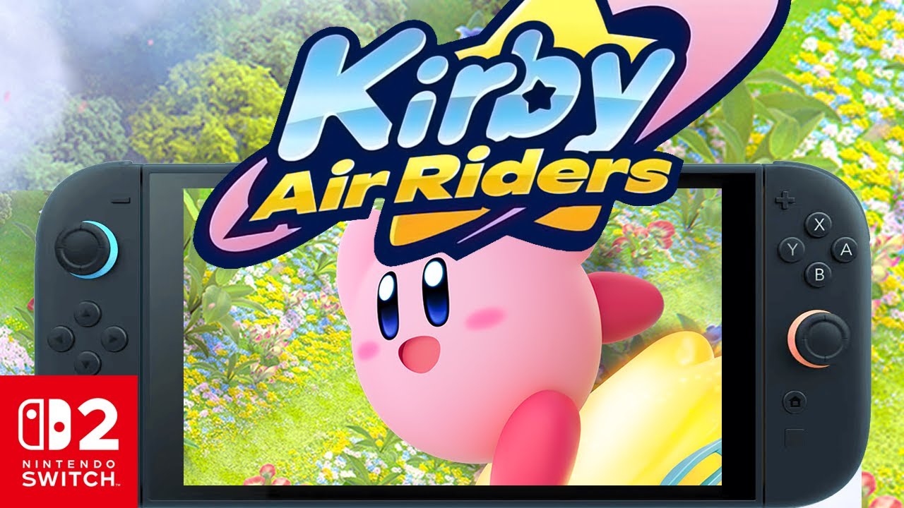 Kirby Air Riders Switch 2 Performance FIRST LOOK: Handheld/Docked Gameplay