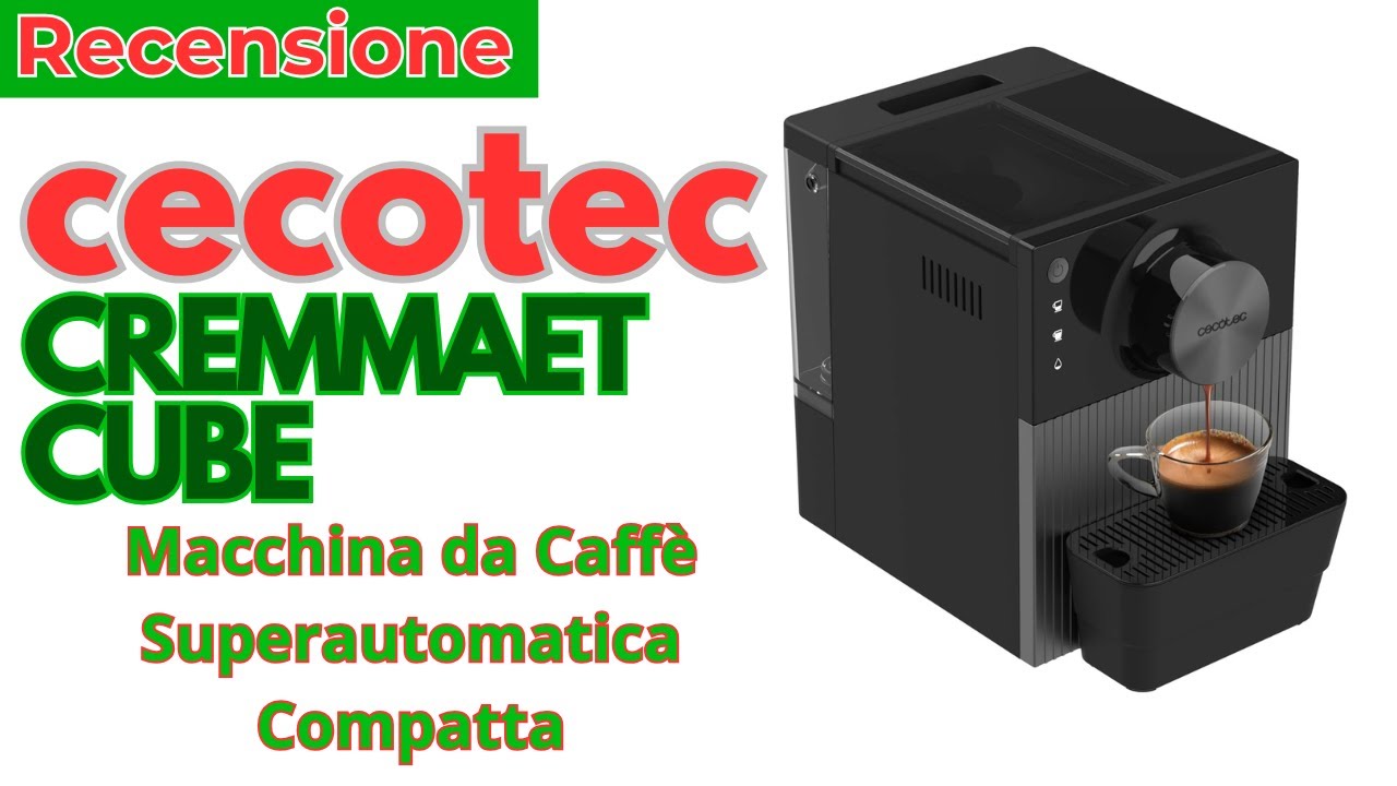 Cecotec Cremmaet Cube Macchina da Caffè Recensione