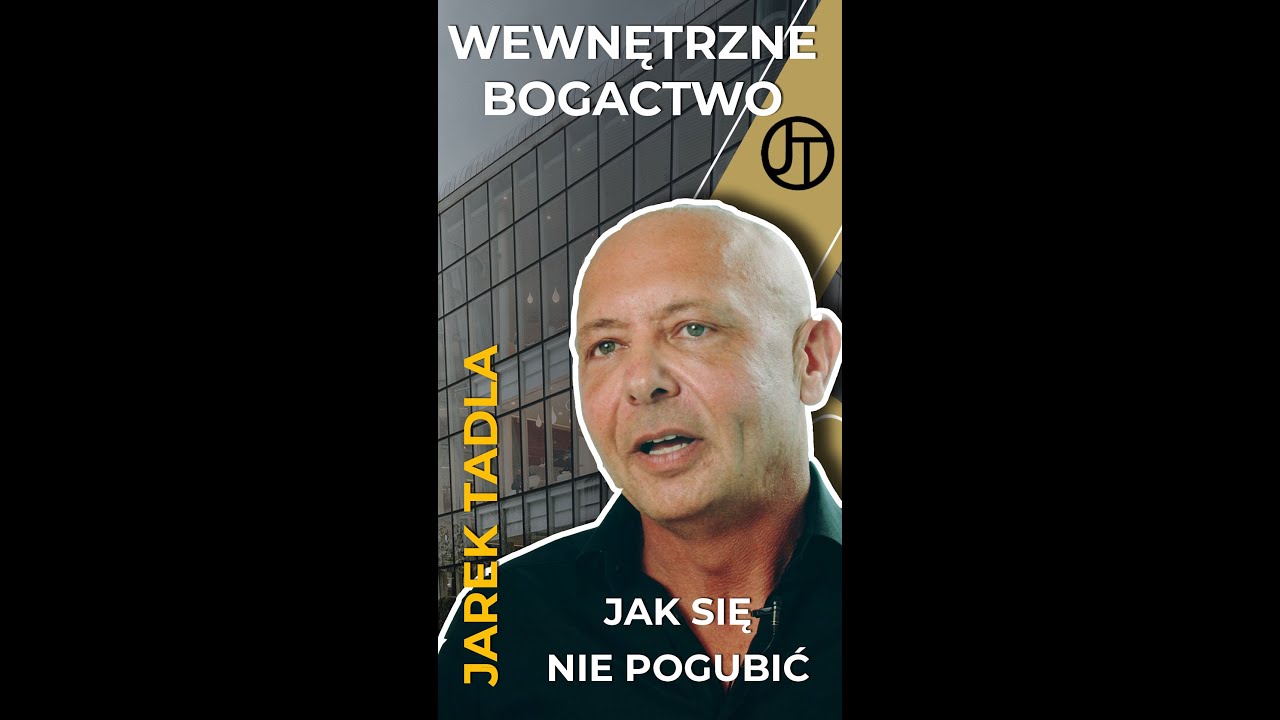 👉Wewnętrzne bogactwo czy sukces zewnętrzny? Jarek Tadla o zdrowiu psychicznym liderów 🧠
