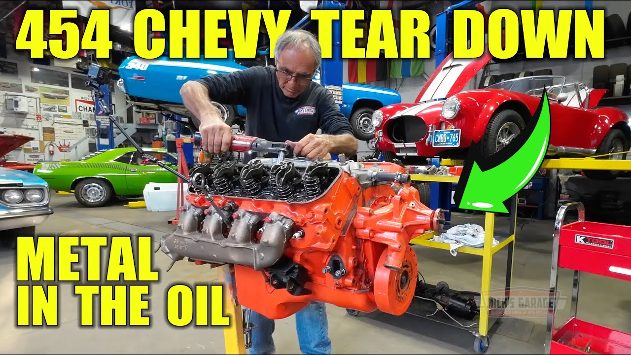 Chevy 454 - Complete Tear Down