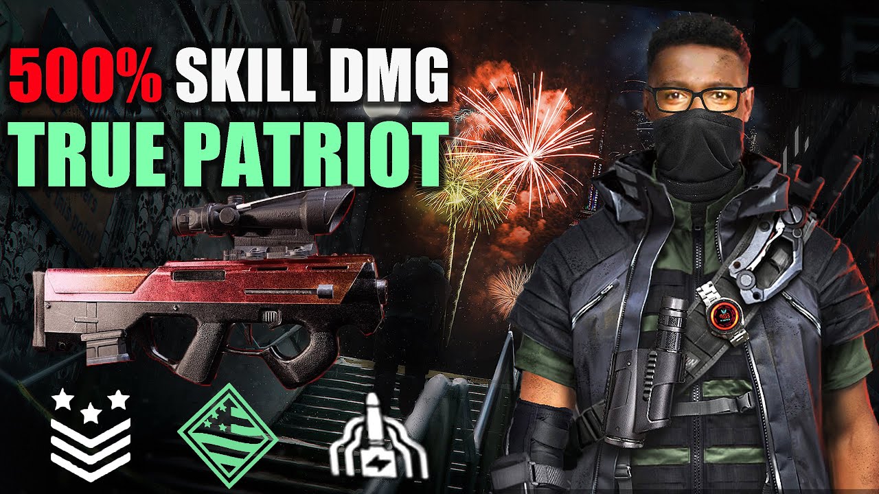 ANNIHILATE HARDEST LEGENDARY ROOMS IN SECONDS WITH TRUE PATRIOT HYBRID! The Division 2 TOP PVE BUILD