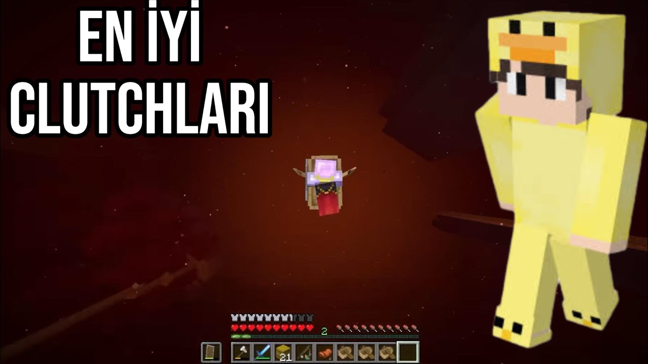YusufTE’nin Yaptığı En İyi Clutchlar #minecraft  #yusufte 