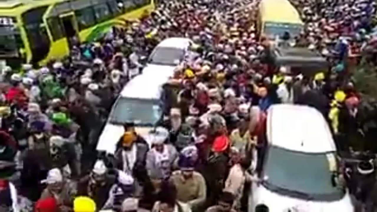 Huge Crowd at Muktasar Mghi Mela Rally Punjab by Arvind Kejriwal