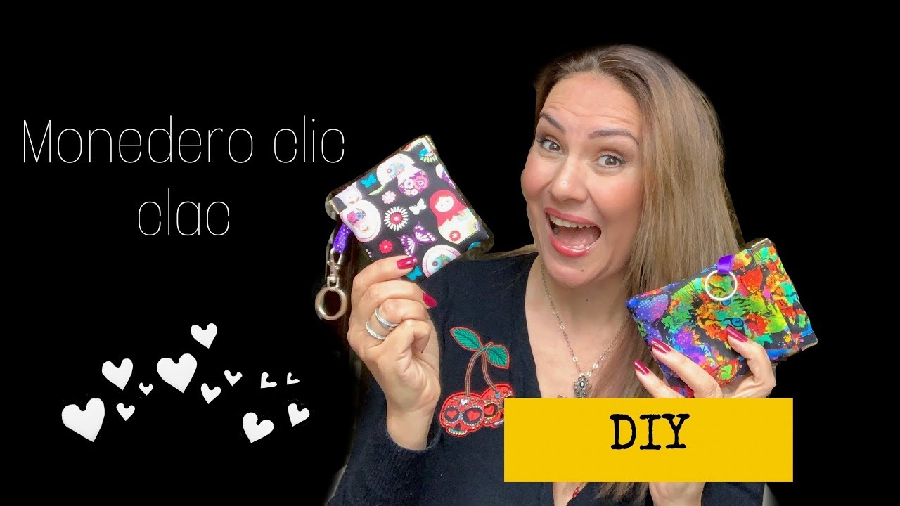 DIY |Cómo hacer un monedero clic clac | mamá alba