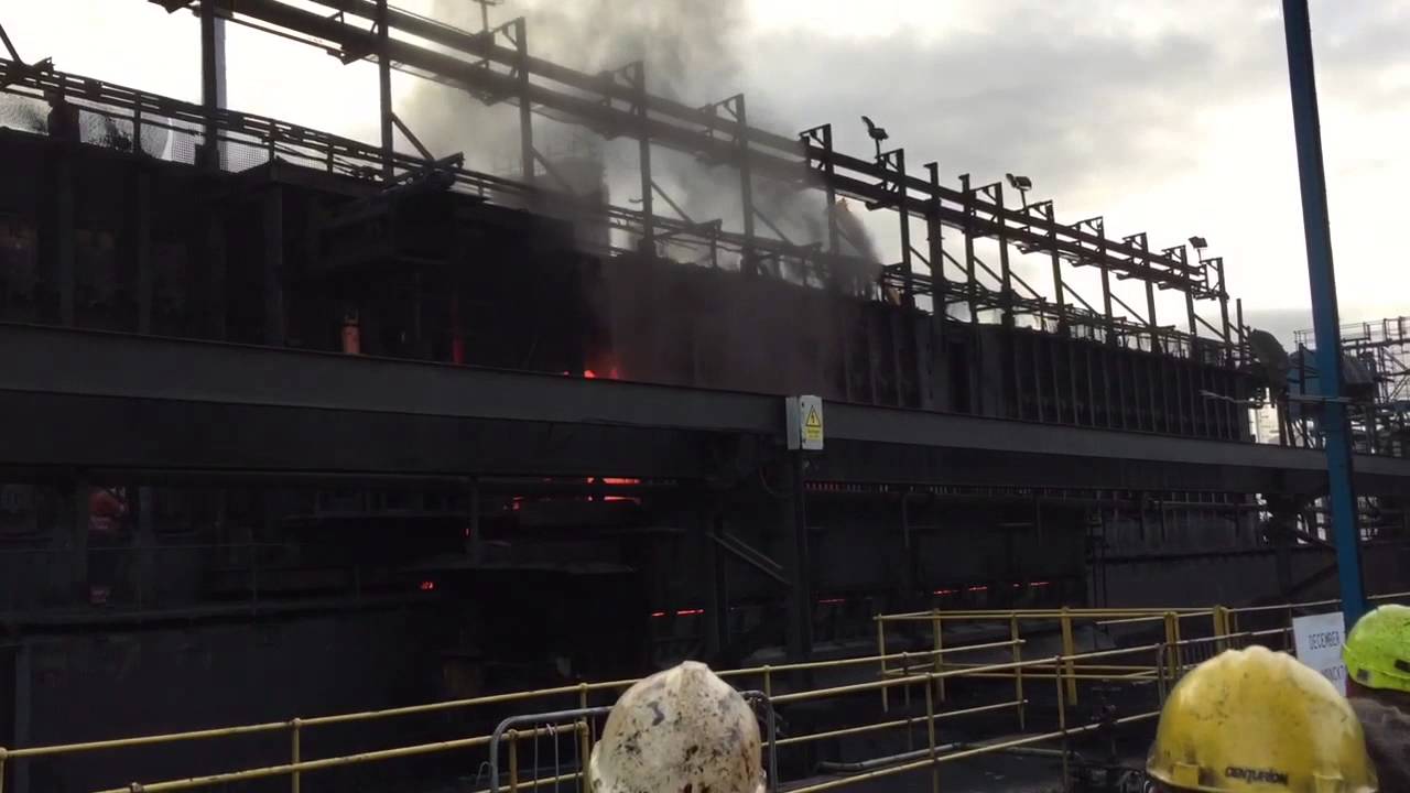 Monckton's Coking Plant Final Oven Push
