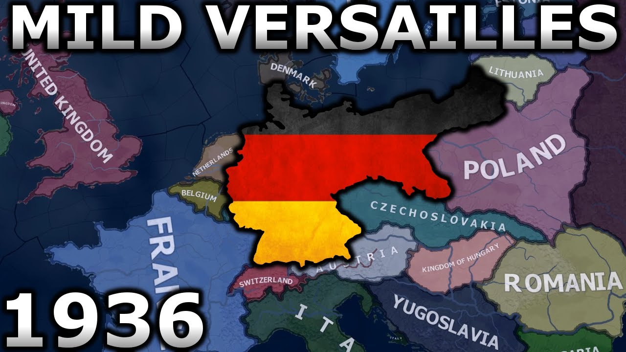 What if Germany wasn't punished Hard after WW1? | HOI4 Timelapse