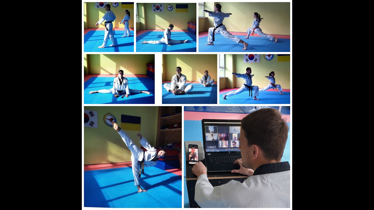 ONLINE TAEKWONDO LESSON/ОНЛАЙН ТРЕНИРОВКА ПО ТХЭКВОНДО