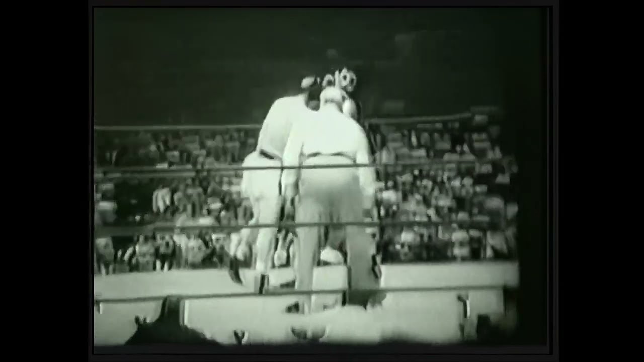 Gene Fullmer vs Joey Giardello - 1960 HD 60 fps