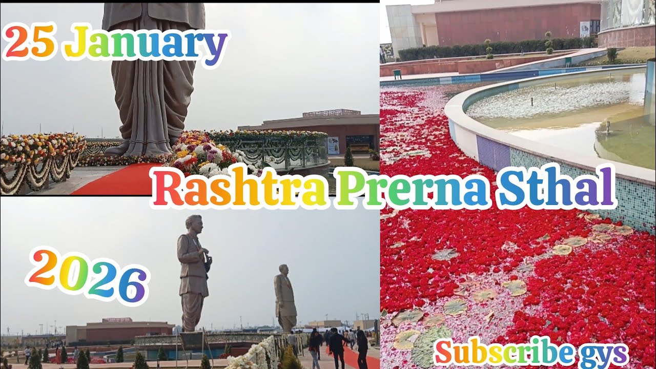 Lucknow 25 January live Rashtra Prerna Sthal#video#viral#vlogs🇮🇳