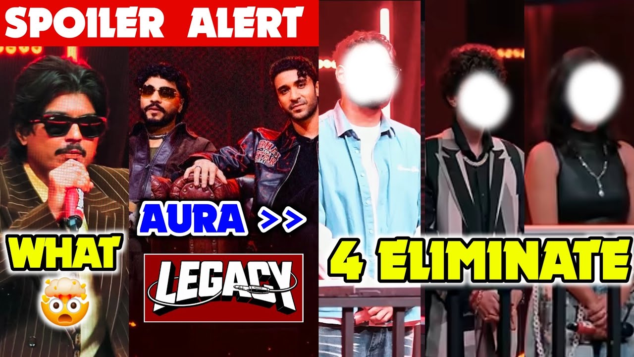 😱 FARHAN KHAN REVEALED THIS IN LEGACY SHOW | 4 ARTIST ELIMINATE😳 | LEGACY AURA ++ ZEE5 | KING, KARMA