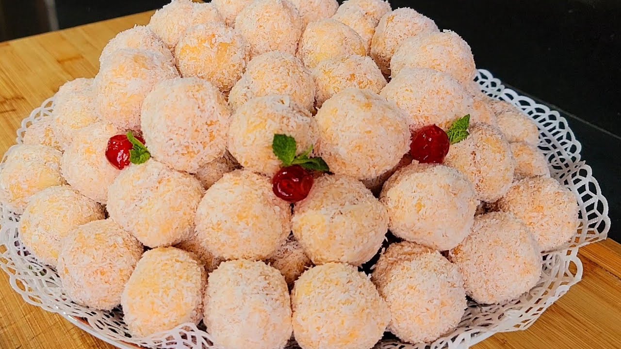 حلويات العيد 2024 أسهل حلوة ريشبوند بحال كيك كتبقى مدة طويلة