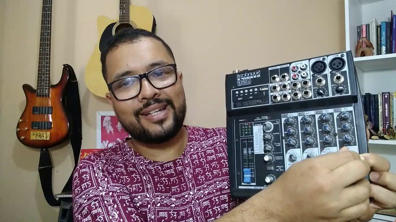 Impressões: Mesa de som SoundCraft SX602FX (6 canais)