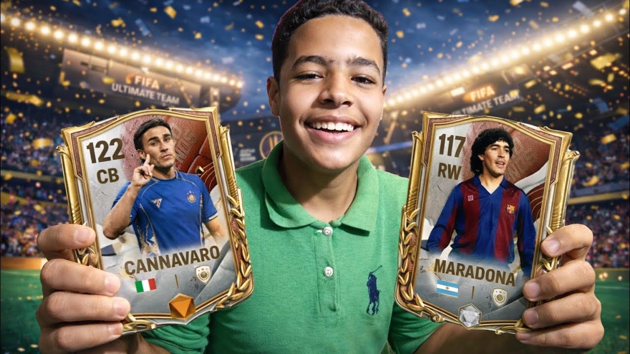 ختمت بكجات حدث الكاب مارادونا 122 الحظ مش طبيعي استلمت كل لاعبين الحدث | Maradona 122