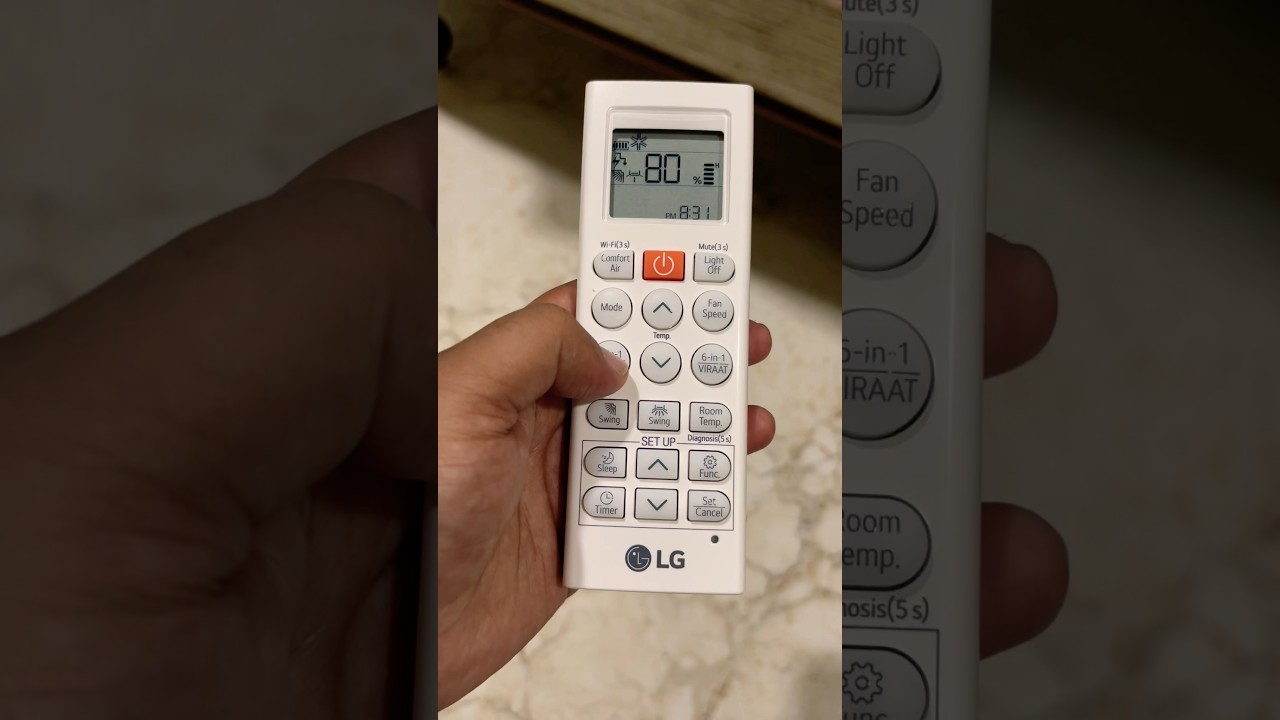 LG 1.5 Ton🔥| TS-Q19YNZE | Remote🎮| Overview |