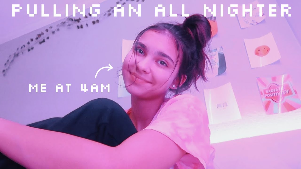 pulling an all nighter to fix my sleep schedule