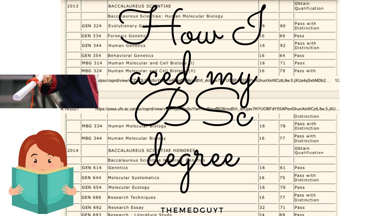 How To Pass Your BSc degree with Distinctions | Studying Smart And Not Hard | Medical Student
