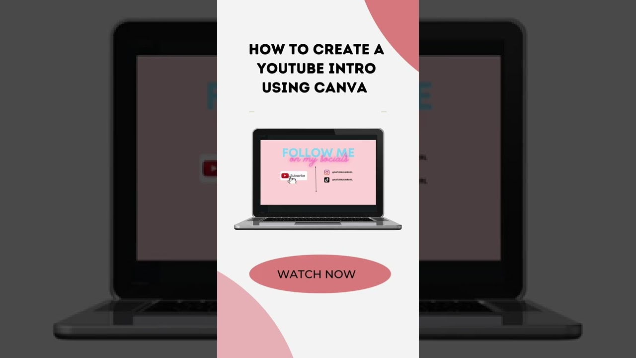 How to Create a YouTube Intro in Canva | Tutorial