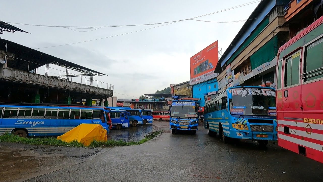 മഞ്ചേരി ബസ് സ്റ്റാൻഡുംകിടിലൻ ബസ്സുകളും 🔥| manjeri old bus stand  #trending #heavydriverchannel
