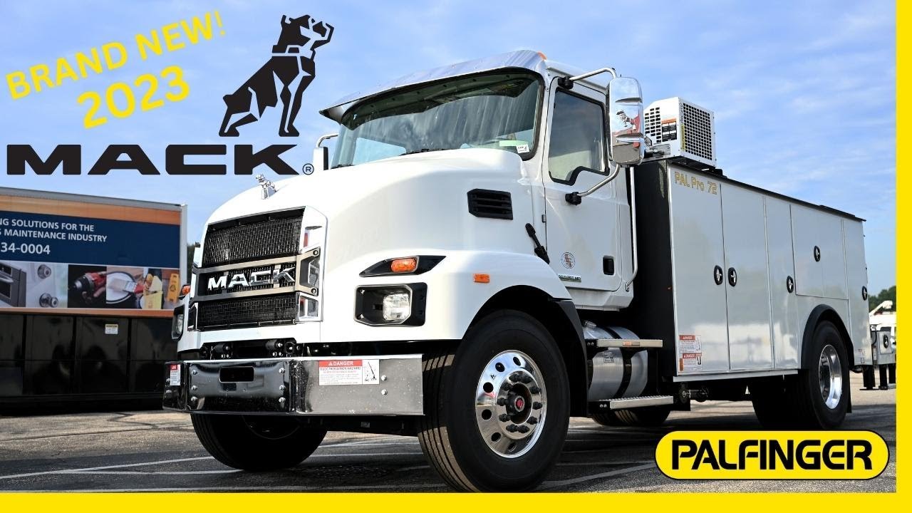 BRAND NEW 2023 MACK MD MECHANICS TRUCK  II PALFINGER