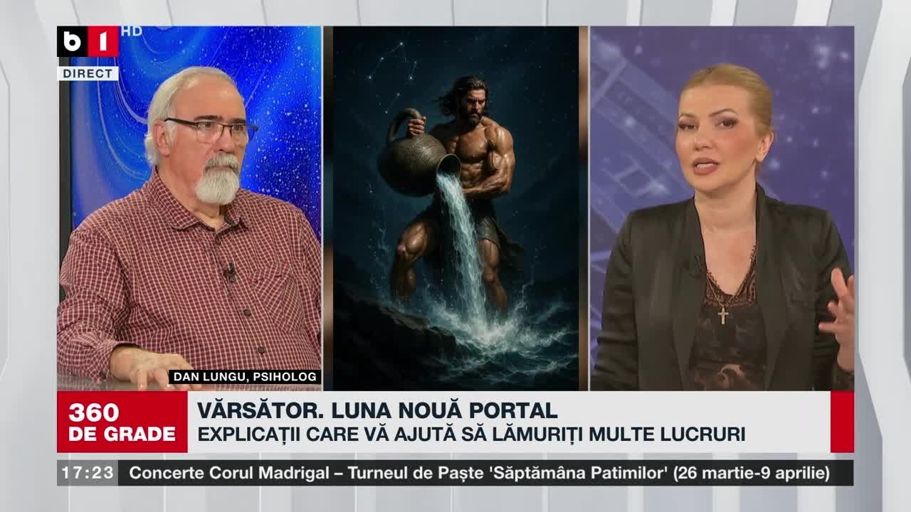 360 DE GRADE CU ALINA BĂDIC.HOROSCOP SĂPT. 15-21MAR. 2026.  Invitat: Dan Lungu.  P3/3