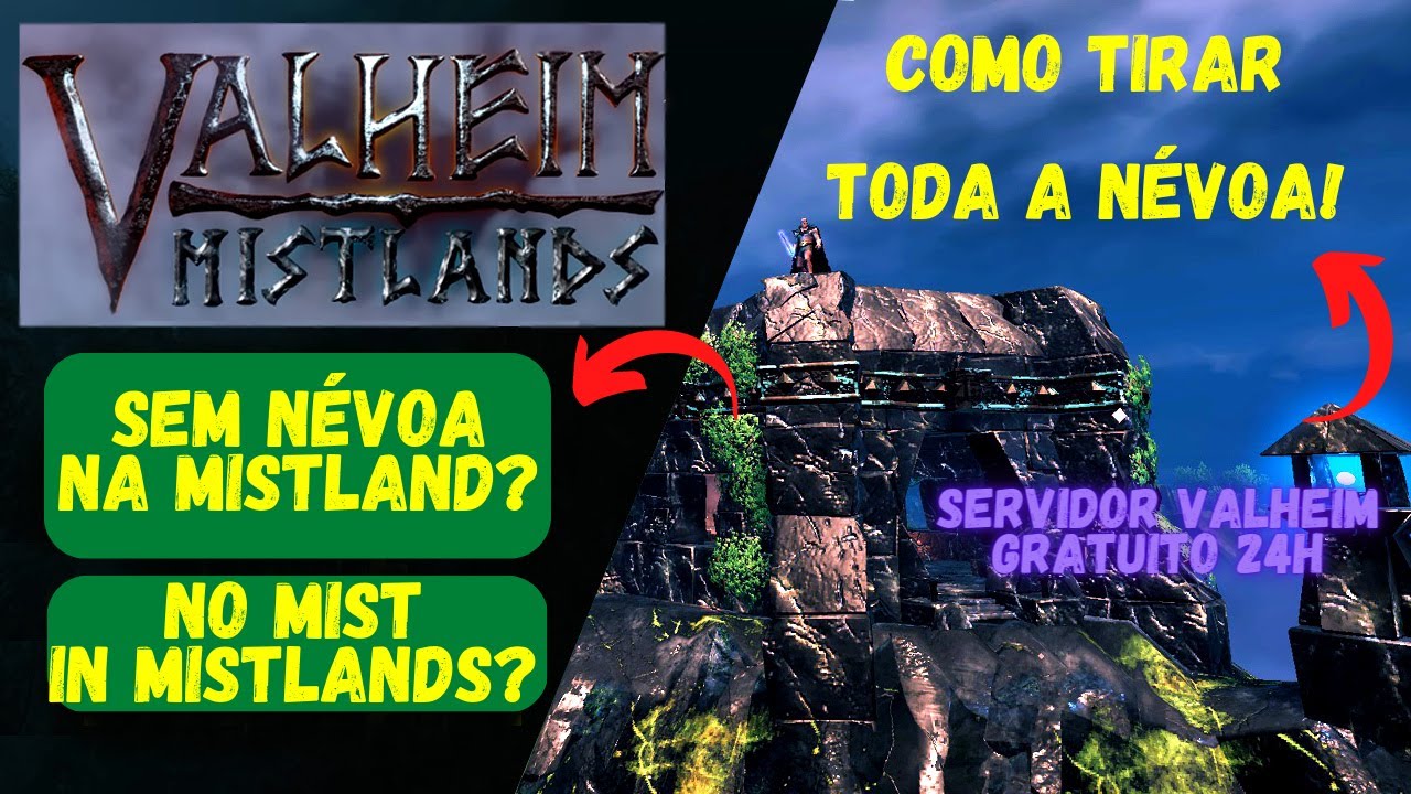 Como Tirar Toda a N&eacute;voa da Mistland? Como fazer - Valheim 4K - How To Clear The Mist In Mistlands