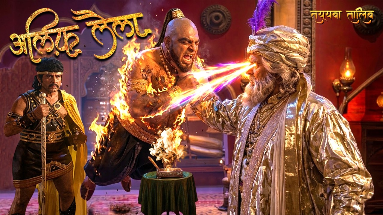 धोखेबाज़ जिन्न आज तुझे पता चलेगा धोखे की आग क्या होती है! | Talib Story | Alif Laila Ep 119