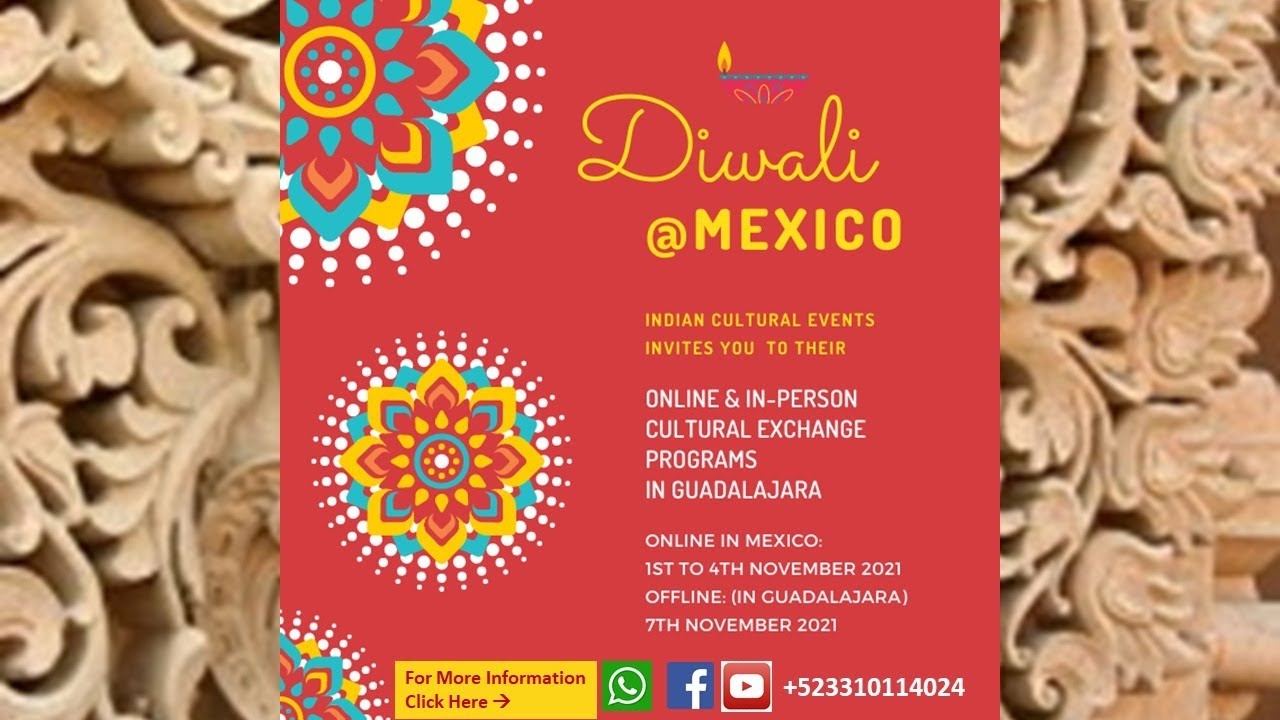 DIWALI 2022 Celebration by Indian Cultural Events in Mexico