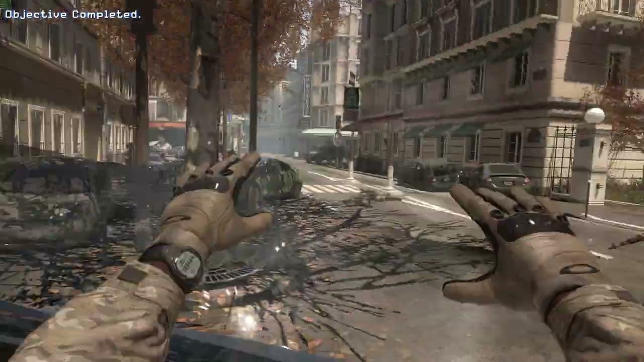 Free Bird over the MW3 Volk chase scene