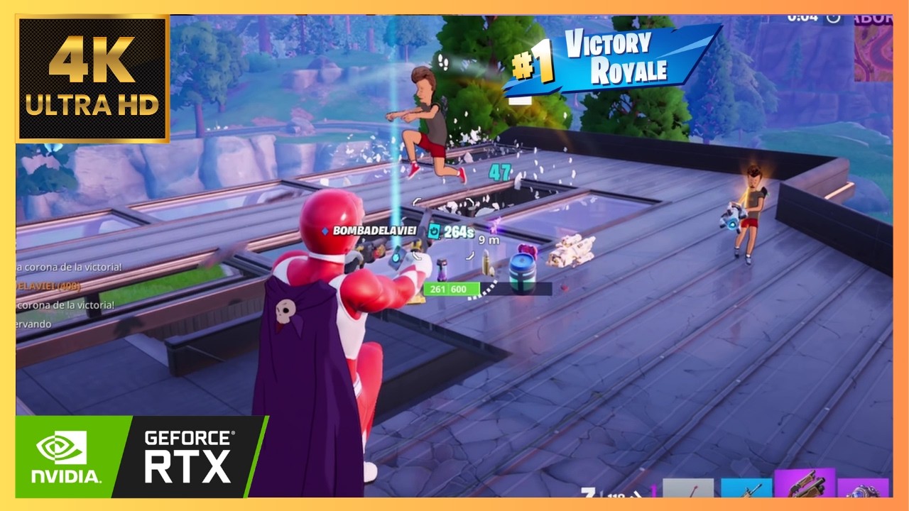 Fornite Trios Gameplay 4KFHD 120fps