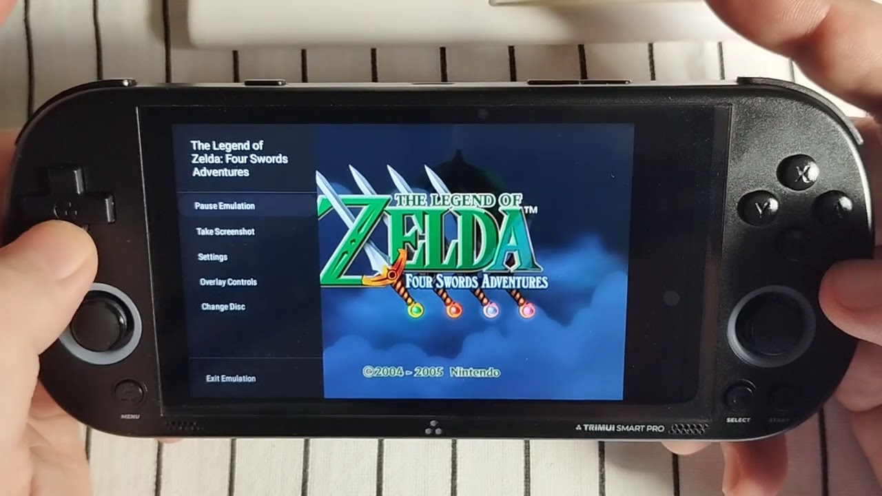 Эмуляторы PS2, GC, DC в GammaOS Core Beta 3 (Android 13) на TRIMUI Smart Pro