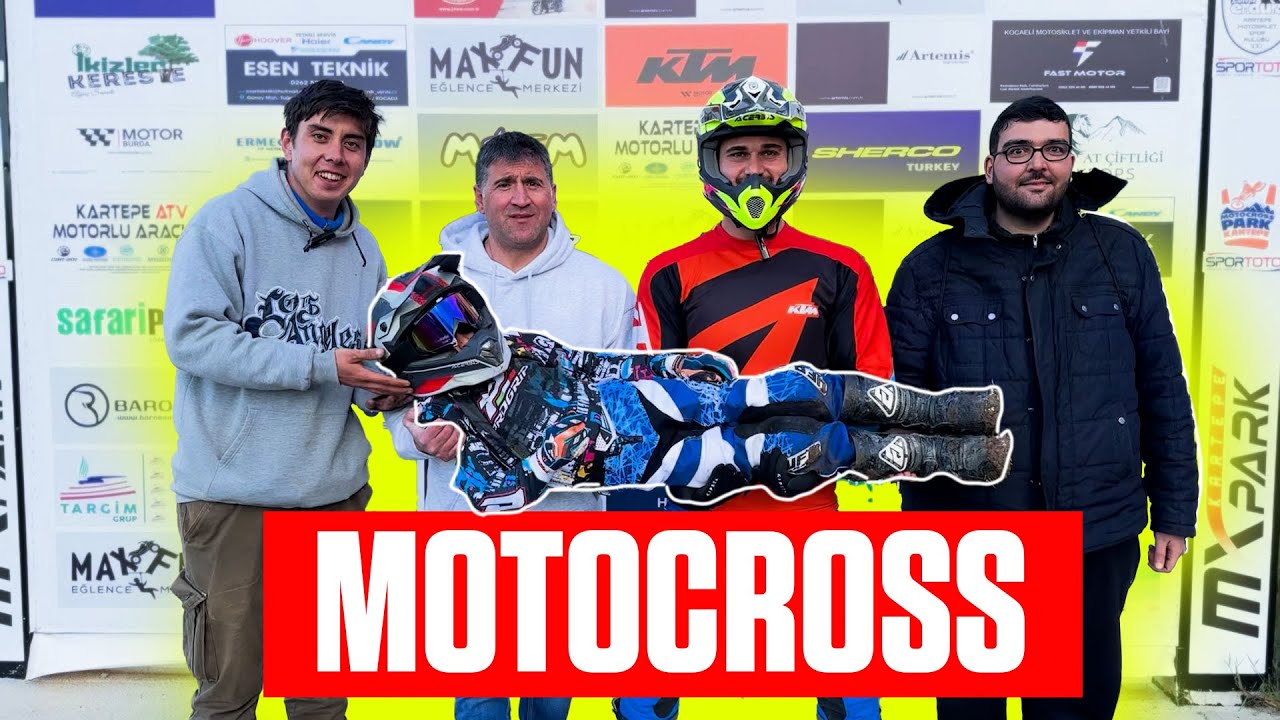 İlk Defa Motocross Parkuruna Çıktım  / Motocross Park Kartepe