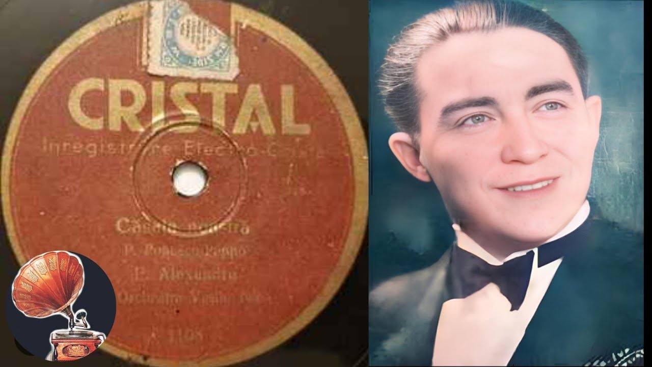 Petre Alexandru 🕰️ Cocoșel cu două creste 🐓 1936 Originală 🪗 Orchestra Ionel Cristea 🎻 Folclor vechi