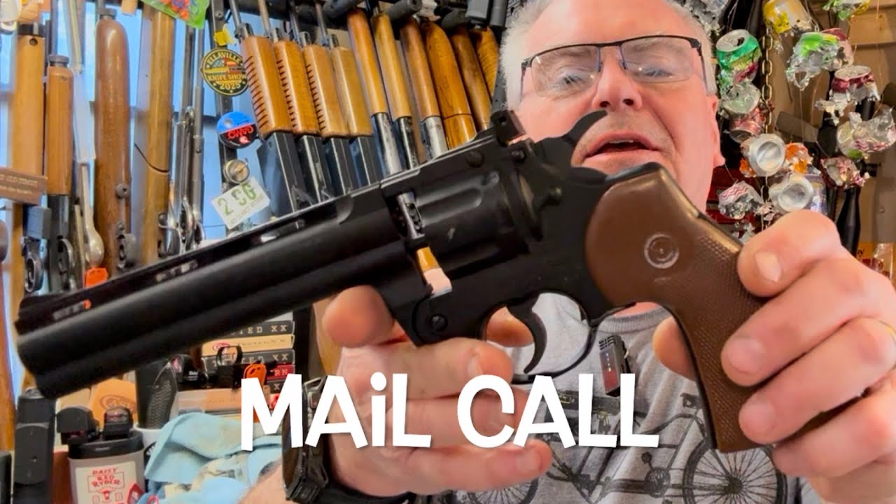 Mail call Crosman 357 NY knife co hammer brand Case & Old cutler knives new Daisy match BB’s