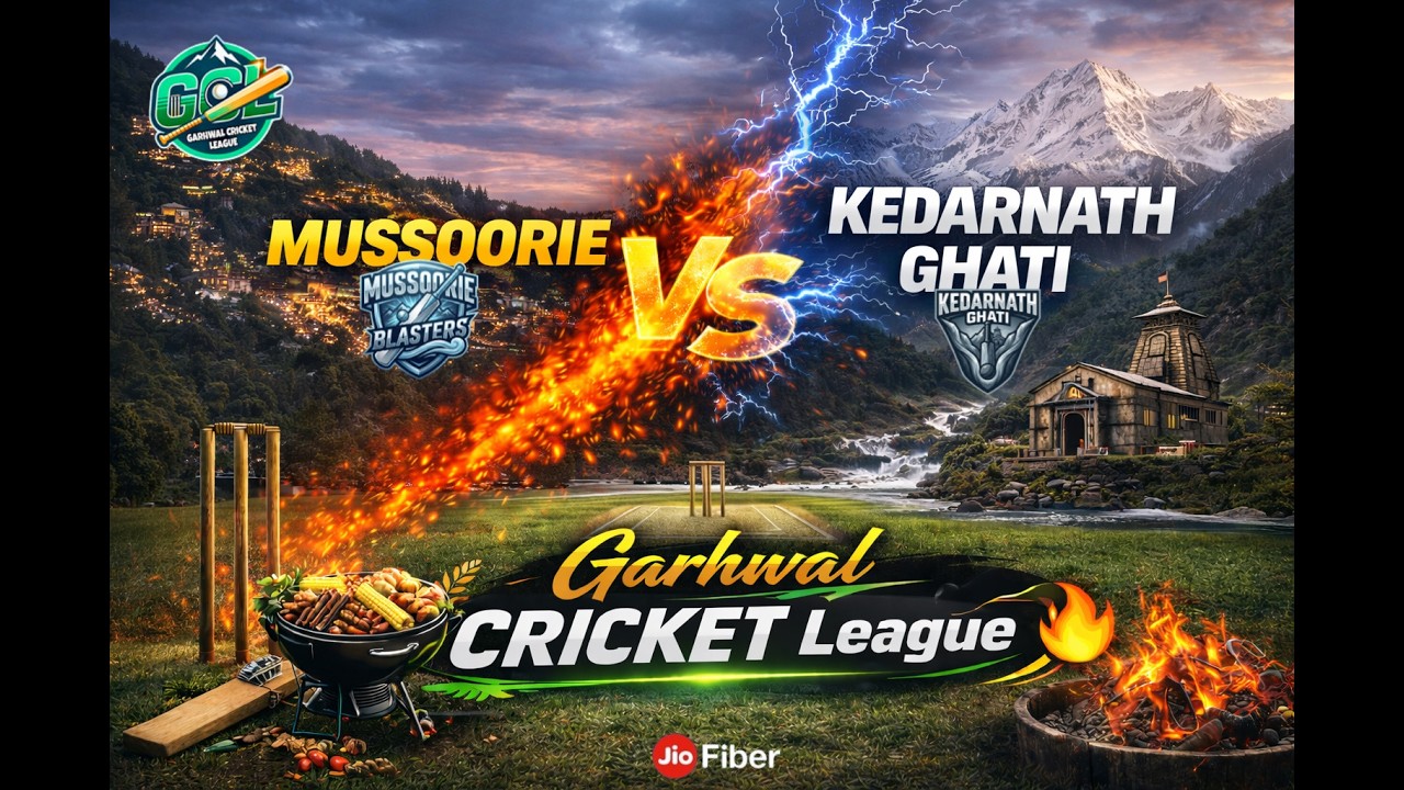GCL-SEASON-5 || KEDARNATH GHATI vs MUSSOORIE BLASTERS