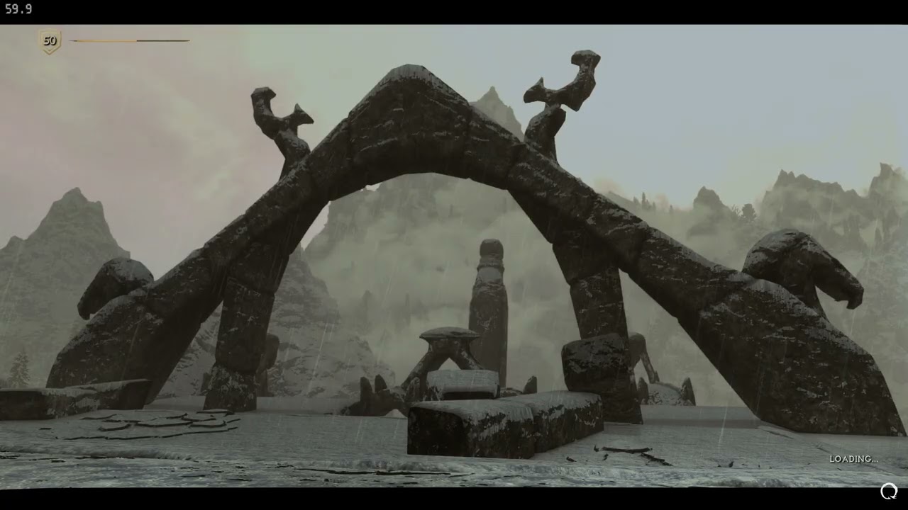 Ultramodded Skyrim SE AE 4K [RTX 5090 4090 3090]: Pyromancer's Lookout, on the way to Ragnvald