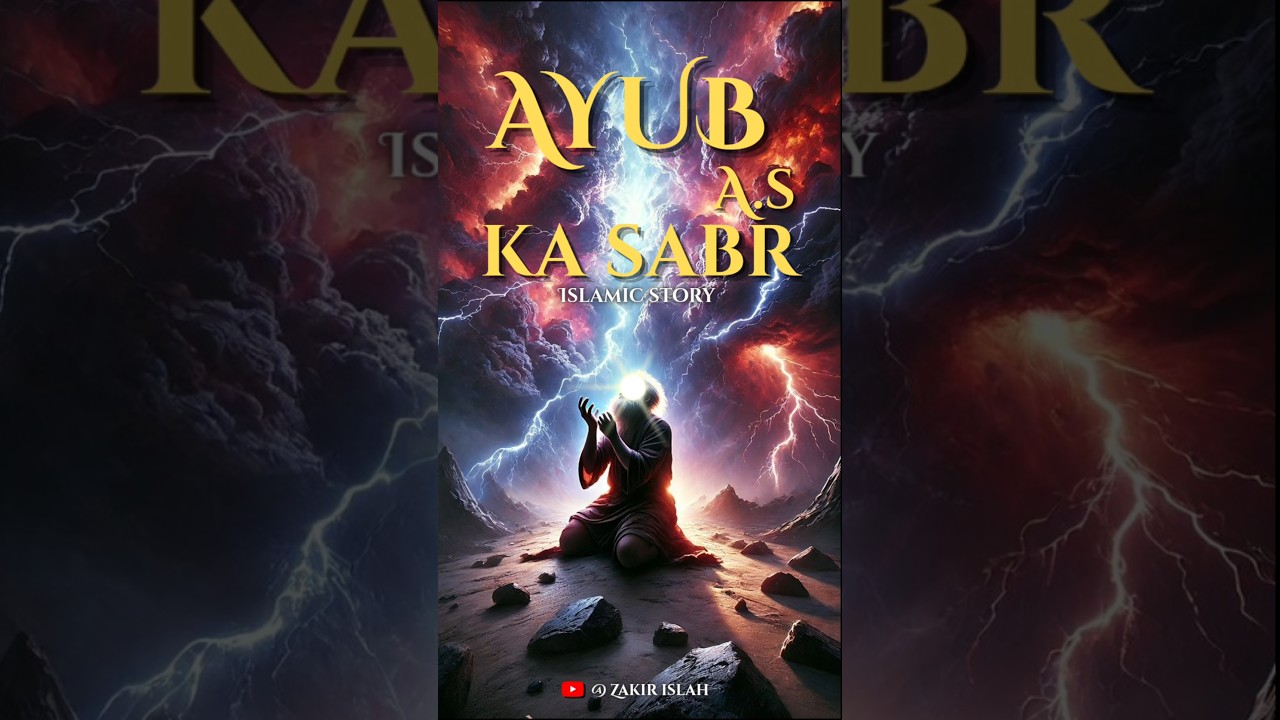 AYUB A.S KA SABR #islamicshorts #islamicstories #shots