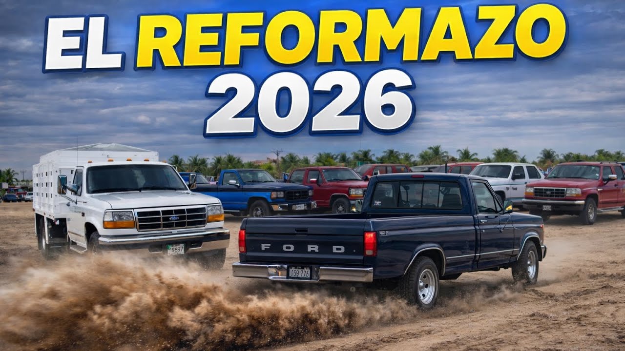 Así se vivió EL REFORMAZO 2026 | Ford Pick-up Clásicas 68-96