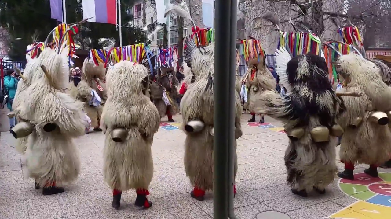 Kurenti v Vrtcu Najdihojca 2017
