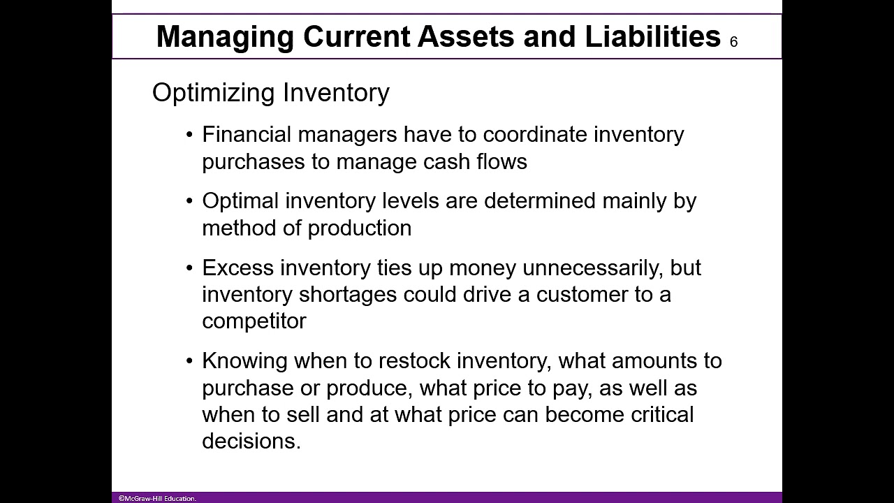 Topic 12: Financial Management and Securities Markets
