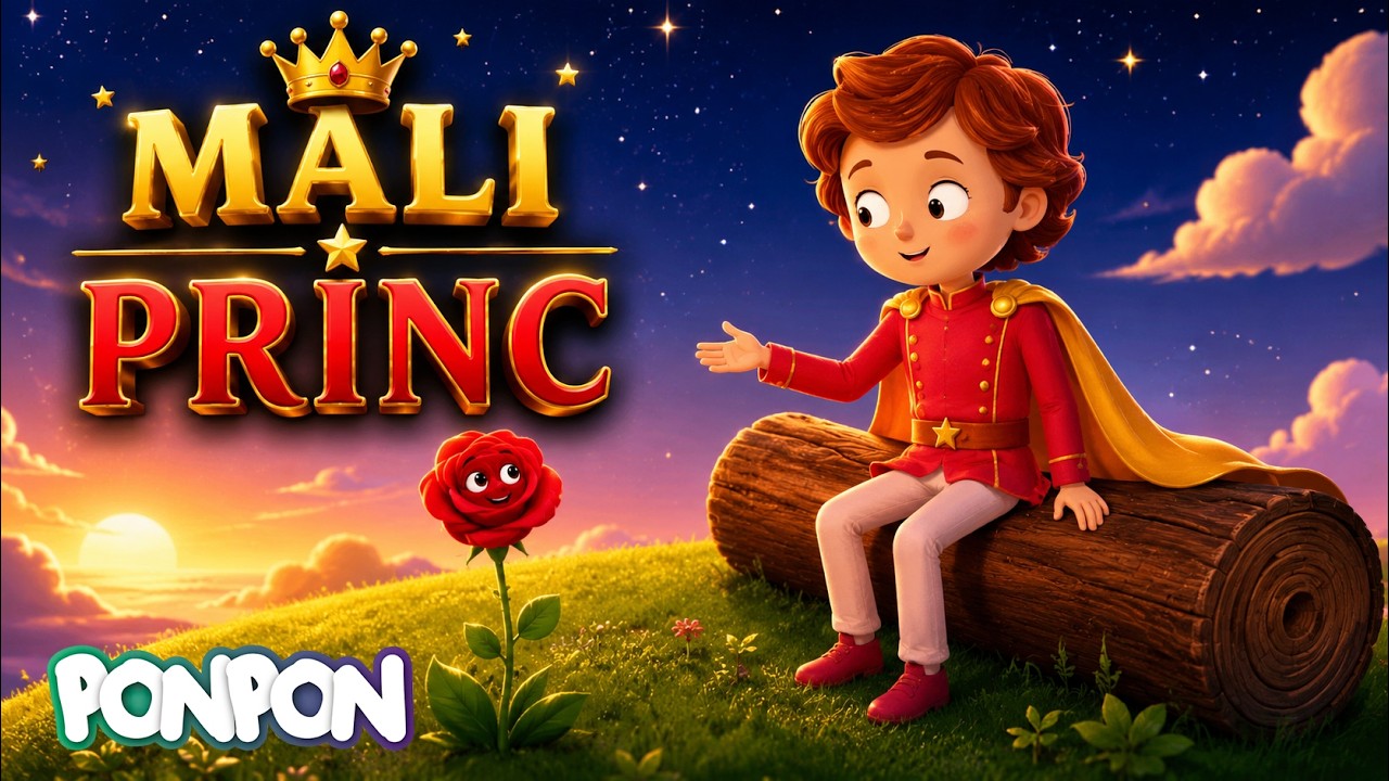 Bajke za decu - Mali Princ (crtani film)