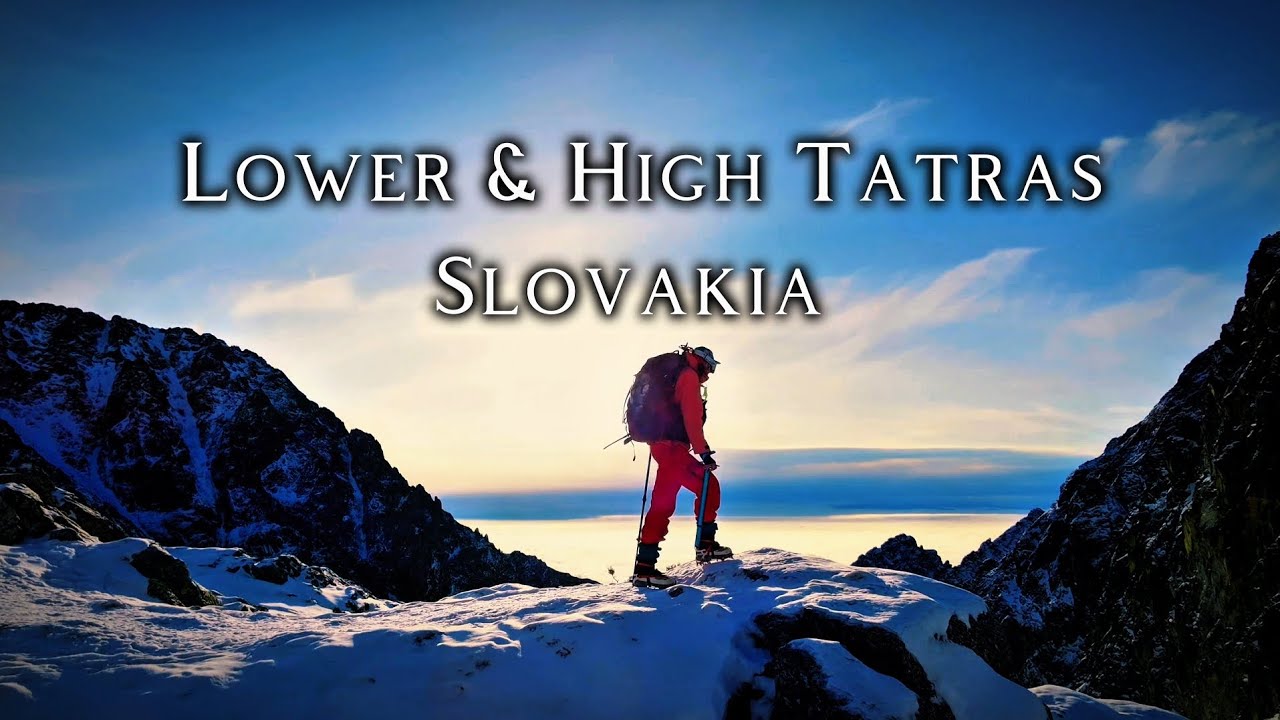 Lower & High Tatras - Slovakia 🇸🇰  | slovakian subtitles | 4K #slovakia #mountains #backpacking 