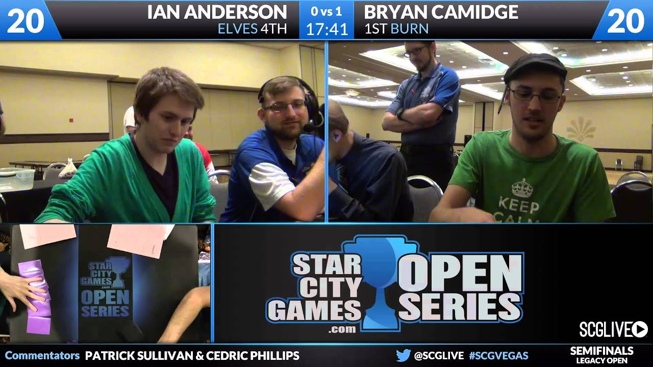SCGVEGAS - Legacy - Semifinals - Ian Anderson vs Bryan Camidge [Magic: the Gathering]