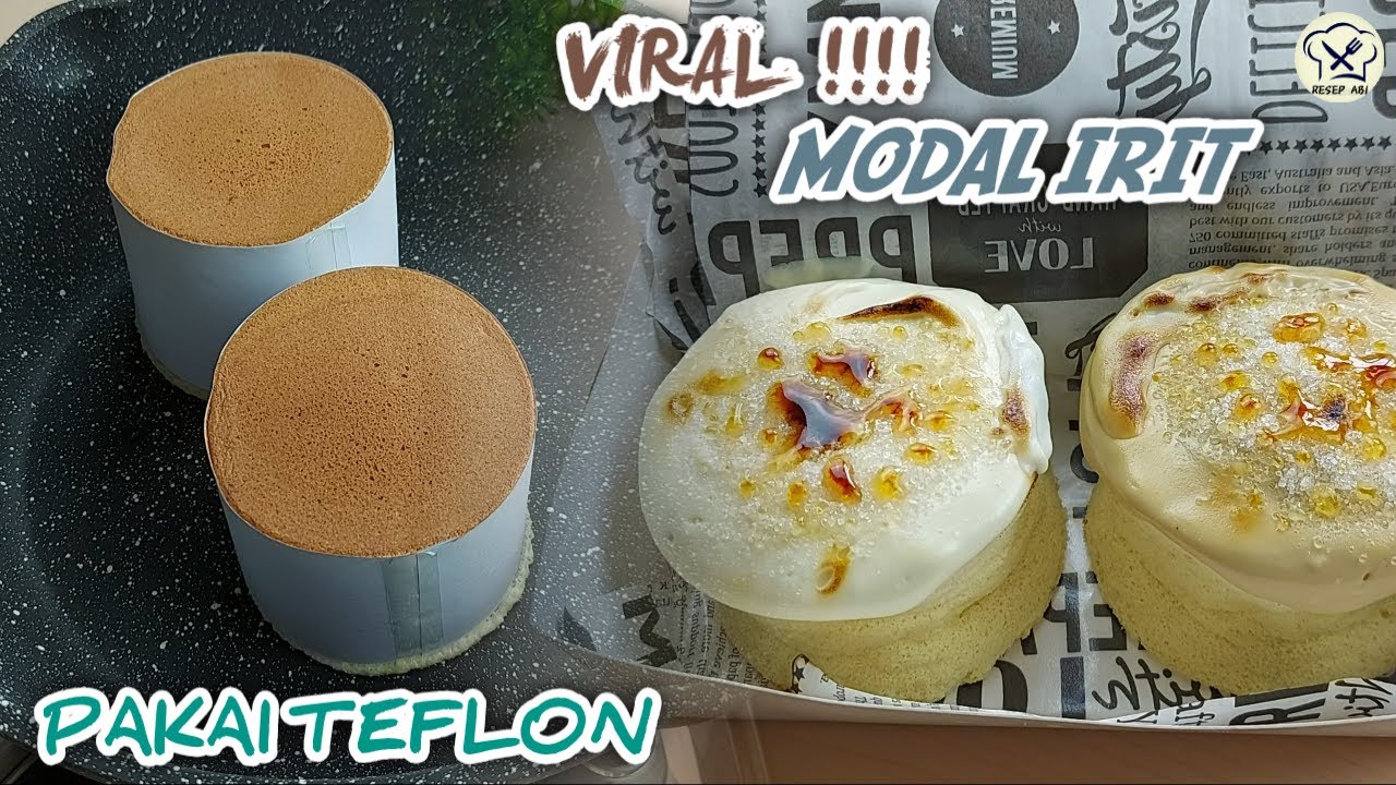 Jajanan Viral! Yang Beli Sampai Antri Enaknya Bikin Nagih | Japanese Souffle Pancake