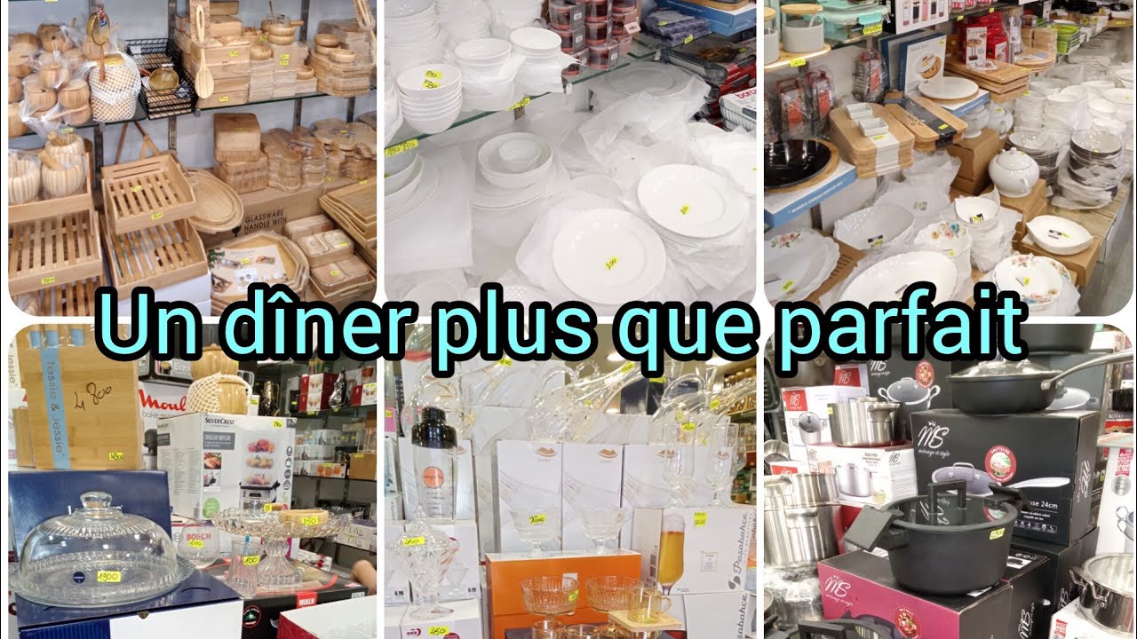#جولة في محل un dîner plus que parfait  ميسونيي الجزائر العاصمة 💥#جديد الاواني 🌺