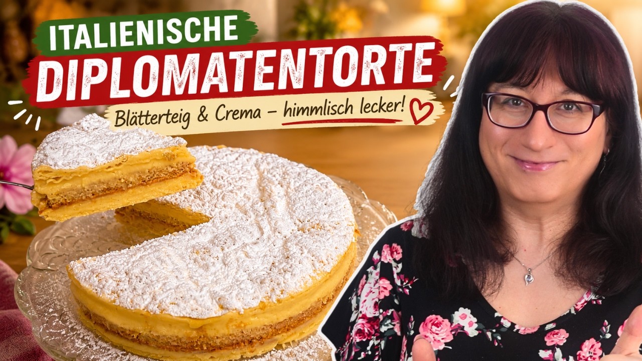 Hast du schon mal die echte Diplomatentorte ( Torta Diplomatica )probiert?